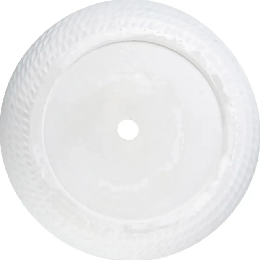 Beliani LIVADIA - Bloempot - Off-white - Vezelklei
