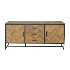 Dressoirs-Livingfurn - Dressoir Accent 180cm - Teakhout