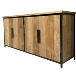 Livingfurn - Dressoir Tomar 185cm - Teakhout