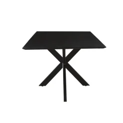 Livingfurn - Eetkamertafel Oslo Black Acacia 220 cm - Acacia