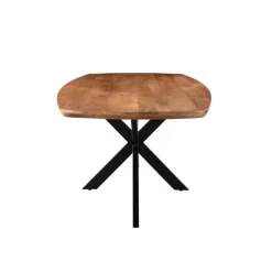 Industriële Eettafels-Livingfurn - Eetkamertafel Jesper Danish Oval 210cm - Mangohout