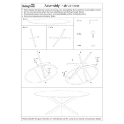 Houten Eettafels|Ronde Eettafels-Livingfurn - Eetkamertafel Jesper Round 130cm - Mangohout / Gecoat Staal