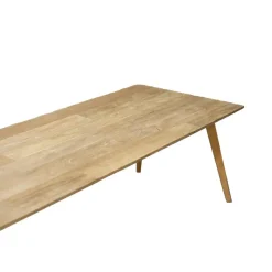 Rechthoekige Eettafels-Livingfurn - Eetkamertafel Tomar 220cm - Teakhout