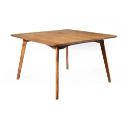 Livingfurn - Eetkamertafel Elias - 120cm - Mangohout - Bruin