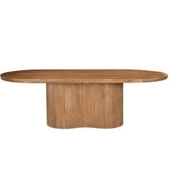 Livingfurn - Eetkamertafel Sevilla 250cm - Mangohout