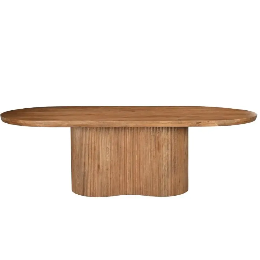 Livingfurn - Eetkamertafel Sevilla 250cm - Mangohout