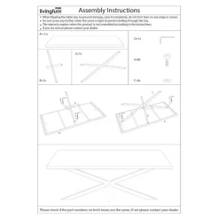 Rechthoekige Eettafels|Industriële Eettafels-Livingfurn - Moderne Zwarte Eetkamertafel - Spider - Mangohout - 180 cm