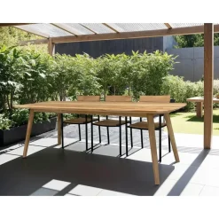 Tuintafels-Livingfurn - Tuintafel - Lugano 240cm - Bruin