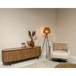 Livingfurn Tv-Meubel Noor Naturel 170cm Mangohout
