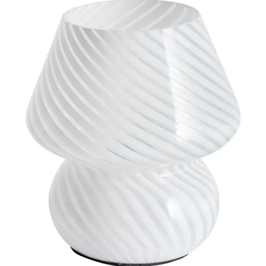 Leen Bakker LOBO - Tafellamp - Wit - Glas