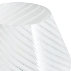 Leen Bakker LOBO - Tafellamp - Wit - Glas