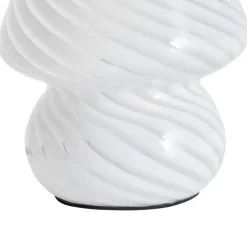 Leen Bakker LOBO - Tafellamp - Wit - Glas