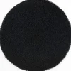 Hoogpolige Vloerkleden|Ronde Vloerkleden-Muratap Loca Shaggy Rond Vloerkleed Zwart Hoogpolig - 120 CM ROND