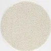 Vloerkleden|Hoogpolige Vloerkleden-Muratap Loca Shaggy Rond Vloerkleed Creme Hoogpolig - 150 CM ROND