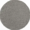 Muratap Loca Shaggy Rond Vloerkleed Lichtgrijs Hoogpolig - 200 CM ROND