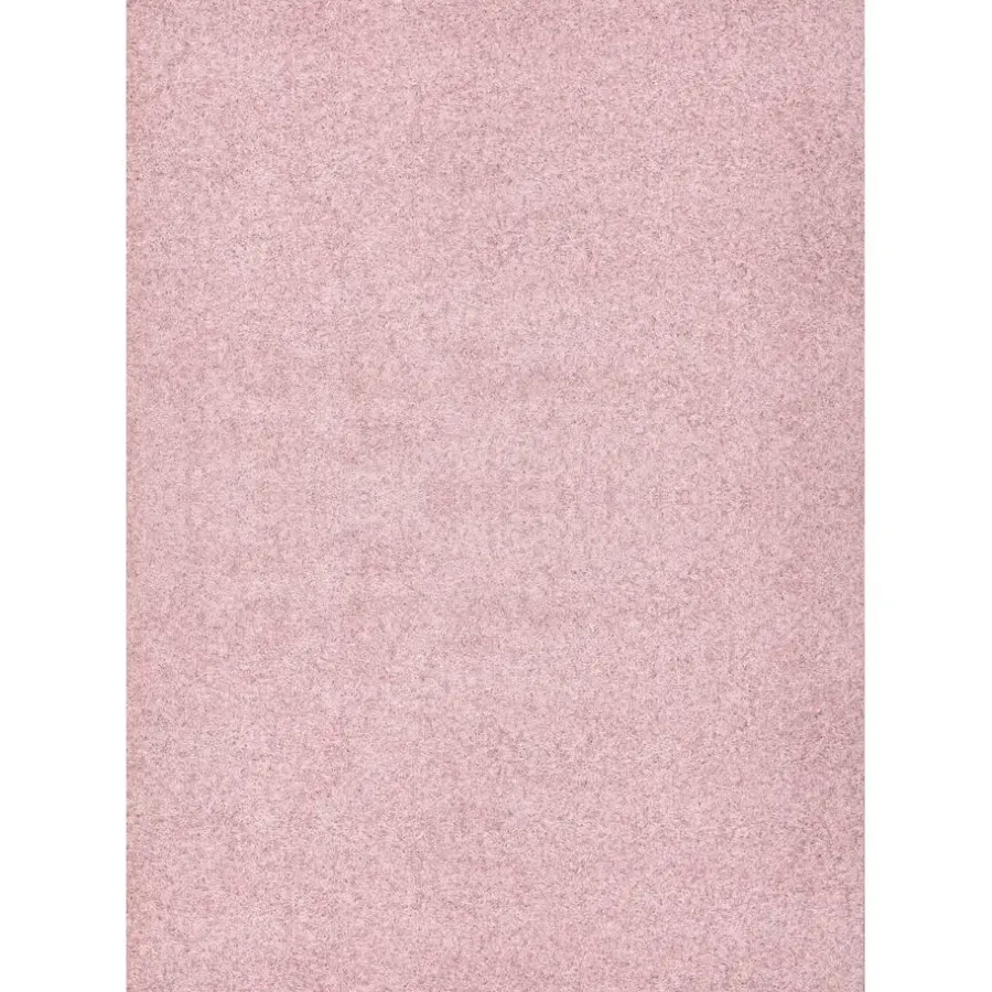 Hoogpolige Vloerkleden-Muratap Loca Shaggy Vloerkleed – Modern Uni Effen – Roze Hoogpolig & Zacht - 200x290 CM