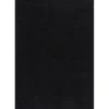 Hoogpolige Vloerkleden-Muratap Loca Shaggy Vloerkleed – Modern Uni Effen – Zwart Hoogpolig & Zacht - 120x170 CM