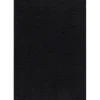 Muratap Loca Shaggy Vloerkleed – Modern Uni Effen – Zwart Hoogpolig & Zacht - 200x290 CM