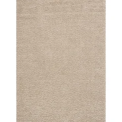 Hoogpolige Vloerkleden-Muratap Loca Shaggy Vloerkleed Beige Hoogpolig - 120x170 CM
