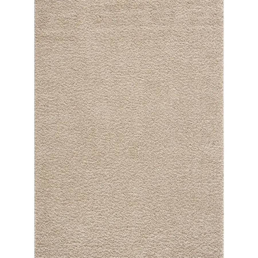 Hoogpolige Vloerkleden-Muratap Loca Shaggy Vloerkleed Beige Hoogpolig - 120x170 CM
