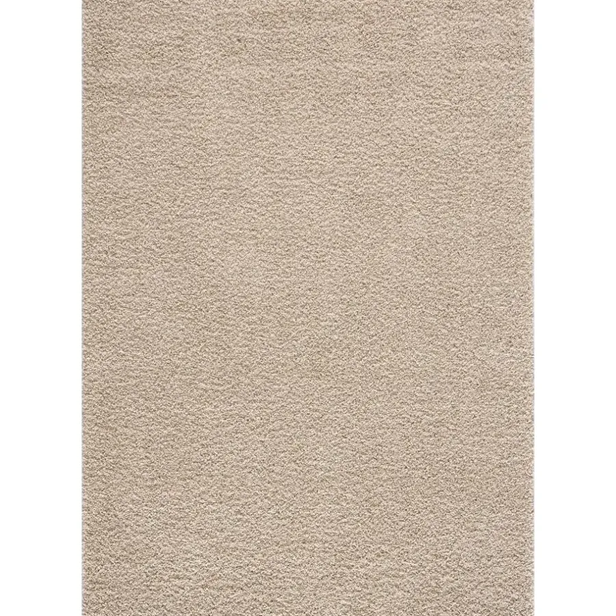 Hoogpolige Vloerkleden-Muratap Loca Shaggy Vloerkleed Beige Hoogpolig - 120x170 CM
