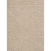 Hoogpolige Vloerkleden-Muratap Loca Shaggy Vloerkleed Beige Hoogpolig - 200x200 CM Vierkant