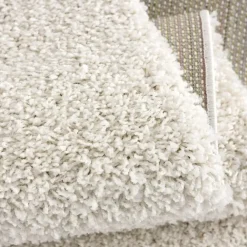 Muratap Loca Shaggy Vloerkleed Creme Hoogpolig - 200x290 CM