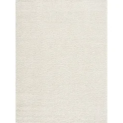Hoogpolige Vloerkleden-Muratap Loca Shaggy Vloerkleed Creme Hoogpolig - 120x170 CM