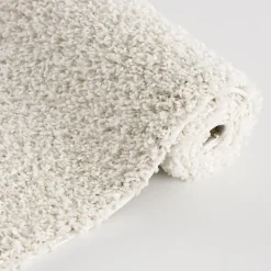 Hoogpolige Vloerkleden-Muratap Loca Shaggy Vloerkleed Creme Hoogpolig - 120x170 CM