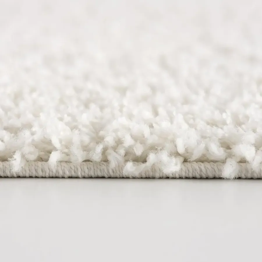 Vloerkleden|Hoogpolige Vloerkleden-Muratap Loca Shaggy Vloerkleed Creme Hoogpolig - 160x230 CM