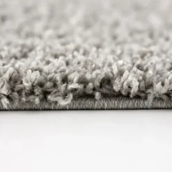 Hoogpolige Vloerkleden-Muratap Loca Shaggy Vloerkleed Lichtgrijs Hoogpolig - 160x230 CM