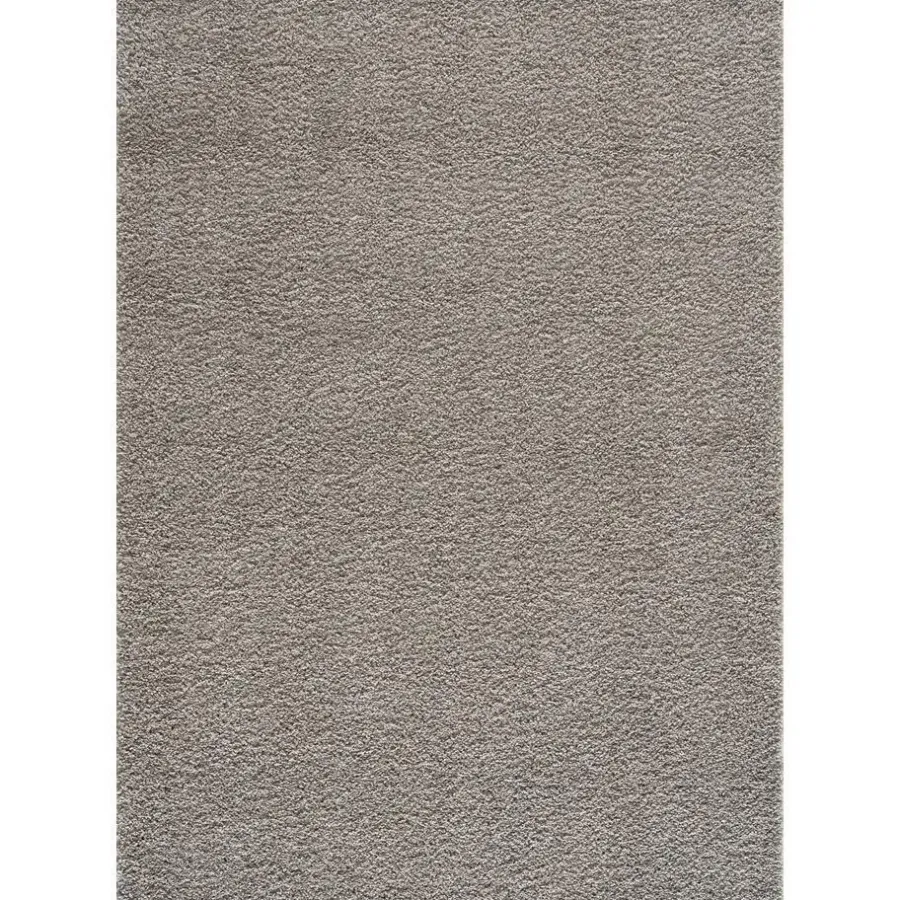 Muratap Loca Shaggy Vloerkleed Lichtgrijs Hoogpolig - 200x290 CM