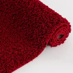 Hoogpolige Vloerkleden-Muratap Loca Shaggy Vloerkleed Rood Hoogpolig - 140x200 CM