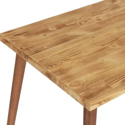 Bureaus-Emob Locelso bureau - 100% grenen massief hout - Beukenhouten poten - Eikenkleur