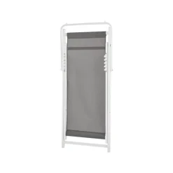 Kamperen En Outdoor-Beliani LOCRI II - Strandstoel - Grijs/Wit - Polyester