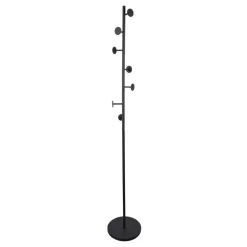 LOFT42 Bern staande kapstok - Zwart - Metaal - 170x27