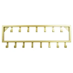 Kapstokken-Loft24 LOFT42 Bono Kapstok – Goud – Metaal – 15 haken - 80x26x4