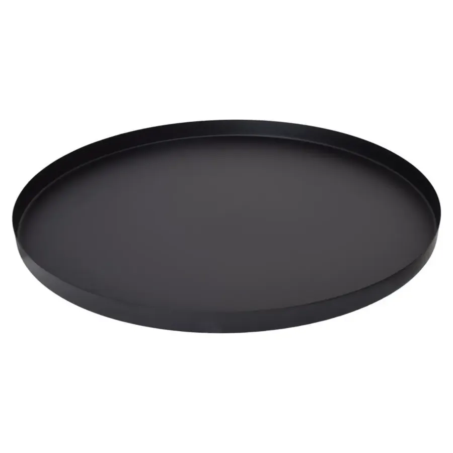 Loft24 LOFT42 Brew Metalen rond Dienblad – Zwart – 60x60