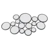 Spiegels-Loft24 LOFT42 Bubbles Multi Spiegel - Metaal - Mat Zwart