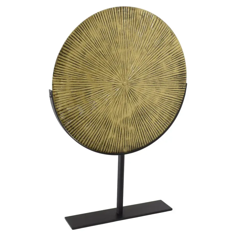 LOFT42 Burst Ornament op voet - Messing Metaal Ø36cm