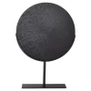 LOFT42 Burst Ornament op voet - Zwart Metaal Ø36cm