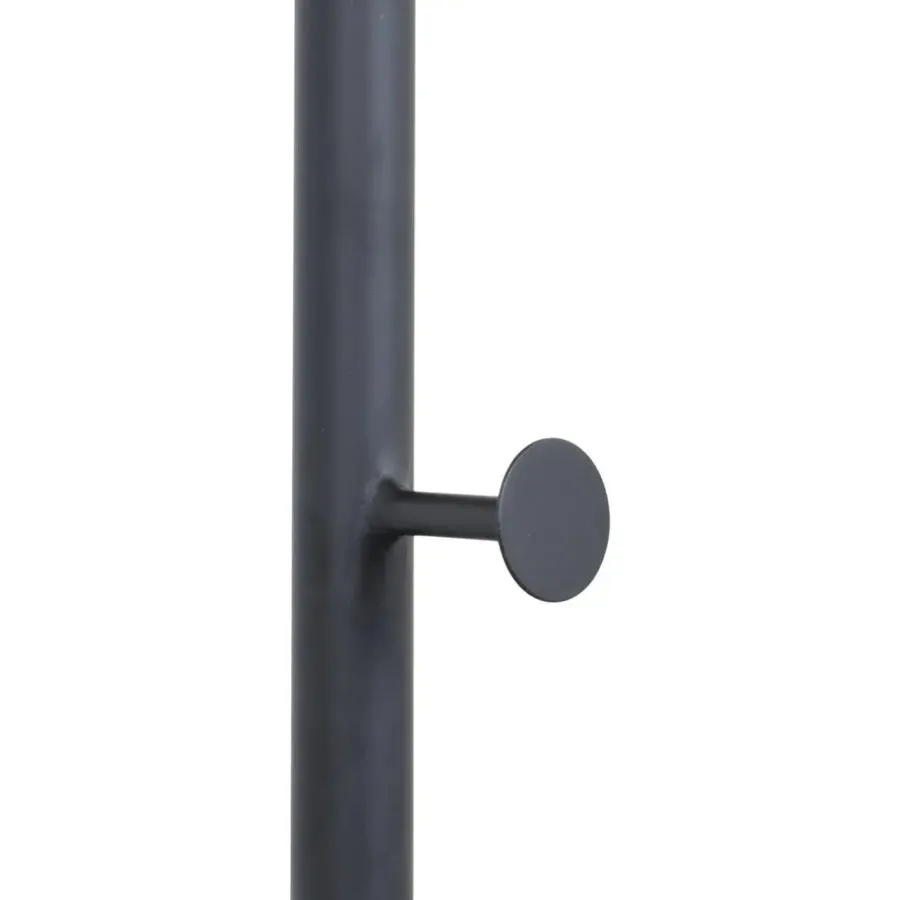 Kledingrekken|Kledingrekken-Loft24 LOFT42 Fabri1 - Kledingrek Staand - 170x40x25 - Zwart