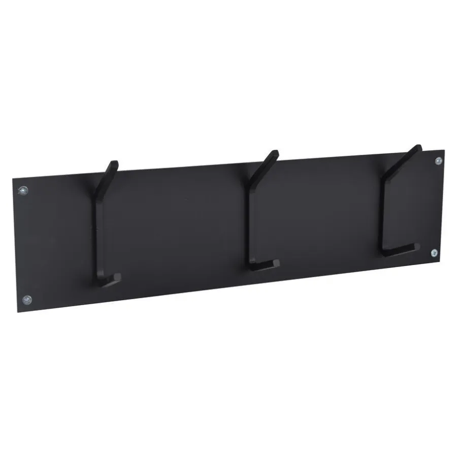 Kapstokken-Loft24 LOFT42 Factory Small Kapstok – Metaal - Zwart – 6 haken