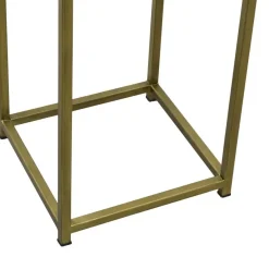 Loft24 LOFT42 Flint Staand Windlicht Antique Messing - Metaal