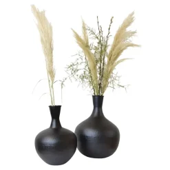 Vazen-Loft24 LOFT42 Gusto Small - Vaas - Zwart metaal -35x26