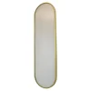 Spiegels-Loft24 LOFT42 Industry Passpiegel Ovaal - Goud - Metaal - 122x36