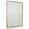 Spiegels-Loft24 LOFT42 Industry Rectangle Spiegel - Metaal - antiek Messing - 60x40x4