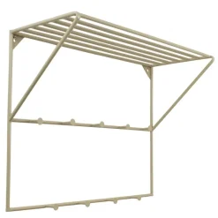 Loft24 LOFT42 Jasmin Kapstok – Beige – Metaal – 9 haken - 60x80x32