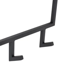 Kapstokken-LOFT42 Jip Kapstok - 12 haken - Metaal - Zwart - 100x80x33