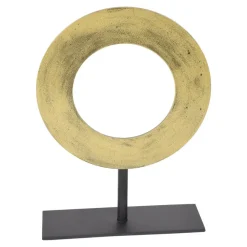 LOFT42 Joris Ornament op voet - Messing Metaal Ø25cm